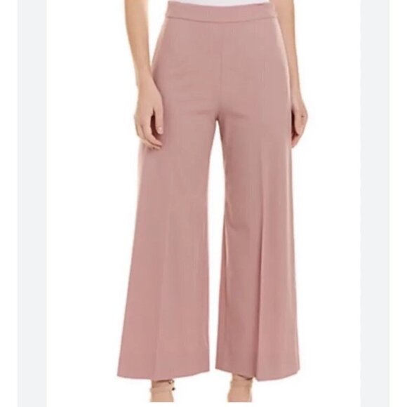 Rebecca Taylor wide legs crop Pants, Nany blue, Size 2 - Picture 2 of 12